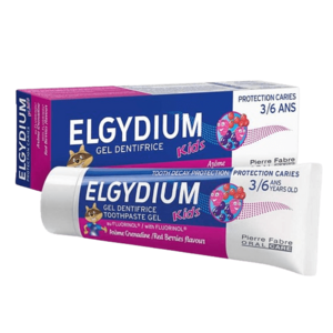 Elgydium KIDS gélová zubná pasta s fluorinolom pre deti s príchuťou lesného ovocia 1x50 ml 50 g vyobraziť