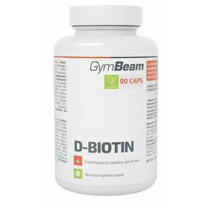GymBeam D-Biotín 90 kapsúl vyobraziť