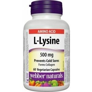 Webber Naturals L - Lysine 500 mg 60 kapsúl vyobraziť