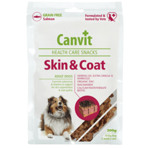 Canvit Snacks Skin&Coat pro psy 200 g vyobraziť