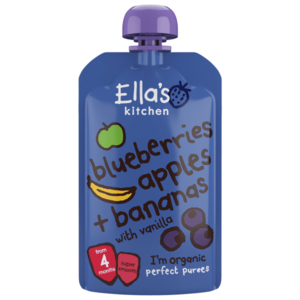 Ella's Kitchen BIO Jablko, čučoriedka a banán 120 g vyobraziť