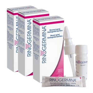 Rinogermina balík 1+2 nosový sprej biologická bariéra 3 x 10 ml vyobraziť