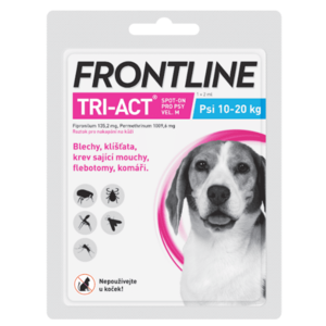 Frontline TRI-ACT Spot-On pre psy M sol 2 ml vyobraziť