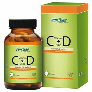 Supherb Vitamíny C+D & zinok 100 ks vyobraziť