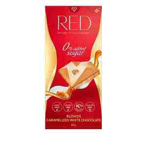 RED Biela karamelizovaná čokoláda Blonde vyobraziť