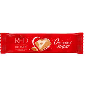 RED Biela karamelizovaná čokoládová tyčinka Blonde vyobraziť