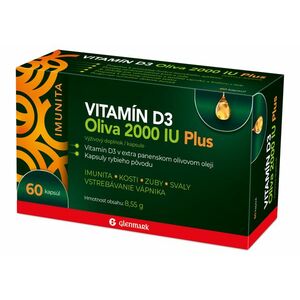 Vitamín D3 OLIVA 2000 IU PLUS vyobraziť