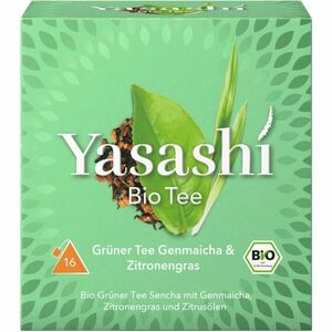 Yasashi BIO Zelený čaj Genmaicha & Citrónová tráva vyobraziť