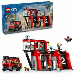 LEGO® City 60414 Hasičská stanica s hasičským vozidlom vyobraziť