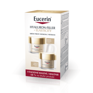 Eucerin Hyaluron-Filler + Elasticity - denný krém + nočný krém vyobraziť