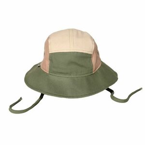 KiETLA klobúčik s UV ochranou 0-1 rok - Green / Natural / Pink vyobraziť