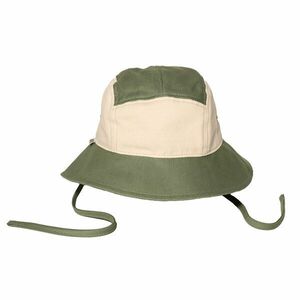 KiETLA klobúčik s UV ochranou 0-1 rok - Natural / Green vyobraziť