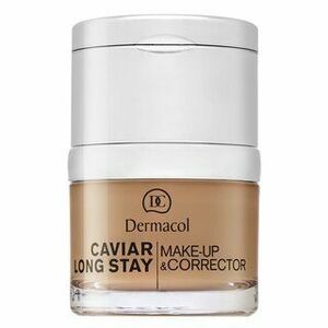 Dermacol Caviar Long Stay Make-Up & Corrector make-up s výťažkami z kaviáru a zdokonaľujúci korektor 5 Cappuccino 30 ml vyobraziť