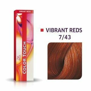 Wella Professionals Color Touch Vibrant Reds profesionálna demi-permanentná farba na vlasy s multi-rozmernym efektom 7/43 60 ml vyobraziť