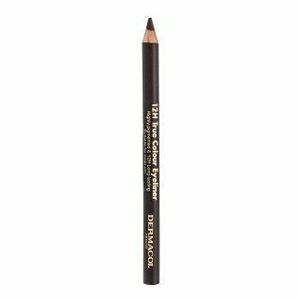 Dermacol 12H True Colour Eyeliner ceruzka na oči 6 Dark Brown 2 g vyobraziť