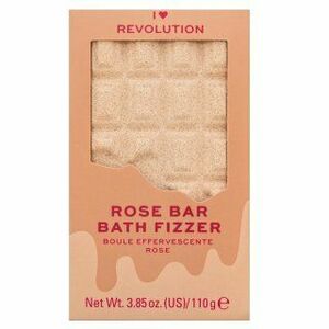 Makeup Revolution Bath Fizzer bomba do kúpeľa Rose Bar 110 g vyobraziť
