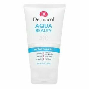 Dermacol Aqua Beauty 3in1 Face Cleansing Gel čistiaci gél na tvár 150 ml vyobraziť