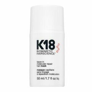 K18 Leave-In Molecular Repair Hair Mask bezoplachová starostlivosť pre veľmi suché a poškodené vlasy 50 ml vyobraziť