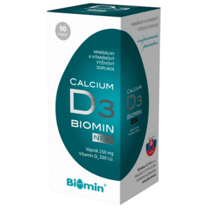Biomin Calcium s vitamÍnom d3 vyobraziť