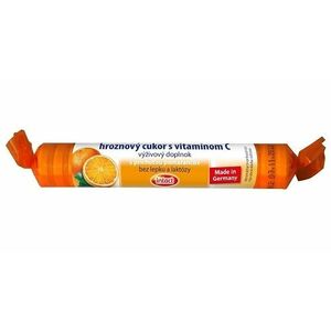 Intact Hroznový cukor s vitamínom C a pomarančovou príchuťou 1 x 40 g vyobraziť