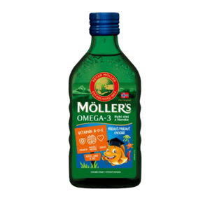 Mollers Omega 3 rybí olej ovocná príchuť 250 ml vyobraziť