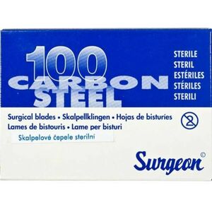 Surgeon skalpelové čepielky č.10 sterilné ks 100 ks vyobraziť