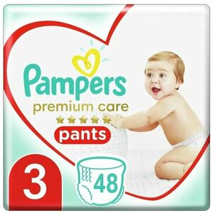 Pampers Premium Care Pants S3, 6-11 kg 48 ks vyobraziť