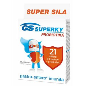 GS Superky probiotika 40 kapsúl vyobraziť