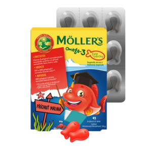 Mollers Möller's Želé rybičky 45 ks vyobraziť