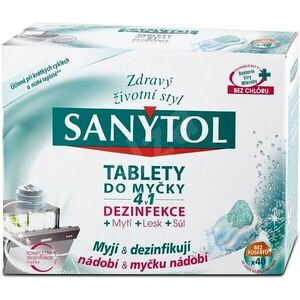 Sanytol Tablety do umývačky riadu 4v1 40 ks vyobraziť