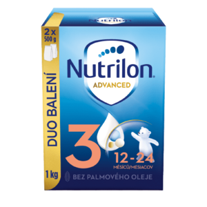 Nutrilon 3 batoľacia mliečna dojčenská výživa v prášku 1000 g vyobraziť