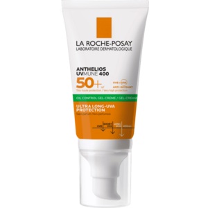 La Roche-Posay Anthelios UVMUNE 400 oil control gél-krém SPF 50+ bez parfumu pre citlivú mastnú pleť 50 ml vyobraziť