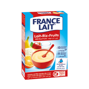 FRANCE LAIT Ryžová mliečna kaša ovocná 250g 250g vyobraziť
