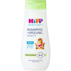 HiPP Babysanft Detský šampón s kondicionérom 200 ml vyobraziť
