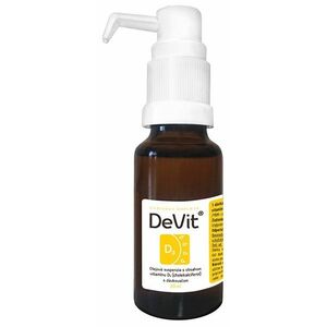 DeVit Olejová suspenzia s obsahom vitamínu D3, 20 ml vyobraziť