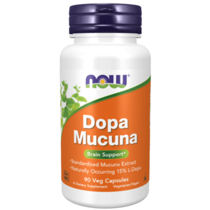 Now Foods Dopa Mucuna 800 mg/120 mg 90 kapsúl vyobraziť