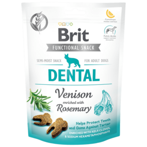 Brit Care Dog Functional Snack Dental Venison 150 g vyobraziť
