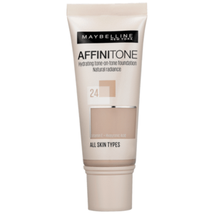 Maybelline New York Affinitone 24-Golden Beige hydratačný makeup 30 ml vyobraziť