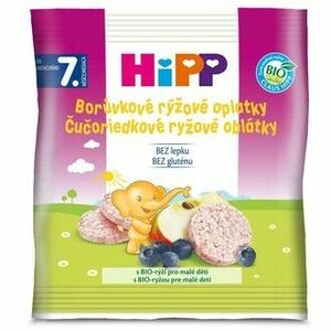 HiPP BIO Borůvkové rýžové oplatky 30 g vyobraziť