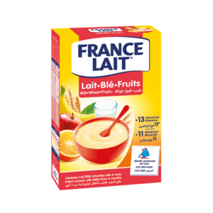 France Lait Pšeničná mliečna kaša ovocná 250 g vyobraziť