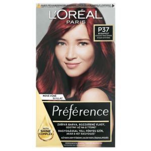 L'Oréal Paris preference P37 Pure plum intenzívna velmi tmavá červená vyobraziť