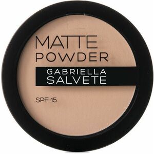 Gabriella Salvete SPF15 Matte Powder 02, 8 g vyobraziť