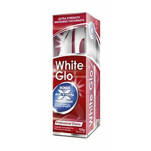 White Glo Zubná pasta Professional + Kefka a medzizubné kefky zadarmo 150 g vyobraziť