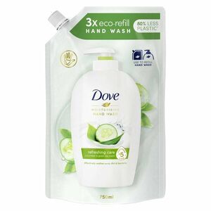 Dove Refreshing Care tekuté mydlo náhradná náplň 750 ml vyobraziť