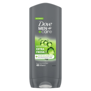 Dove Men+Care Extra Fresh sprchový gél 400 ml vyobraziť
