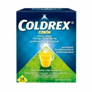 Coldrex horúci nápoj citrón 14 vrecúšok vyobraziť
