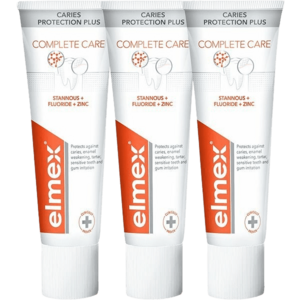 Elmex Caries Plus Complete Protection zubná pasta 3 x 75 ml vyobraziť