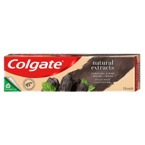 Colgate zubná pasta Natural Extracts Charcoal & Mint 75 ml vyobraziť