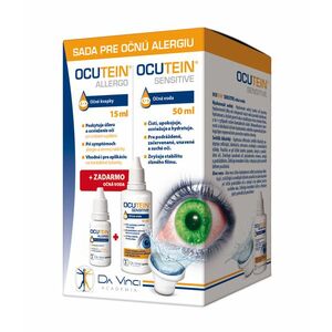 Ocutein Allergo očné kvapky 15 ml + očná voda 50 ml ZADARMO vyobraziť