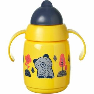 Tommee Tippee Superstar Straw Cup Yellow hrnček s rúrkou pre deti 6 m+ 300 ml vyobraziť